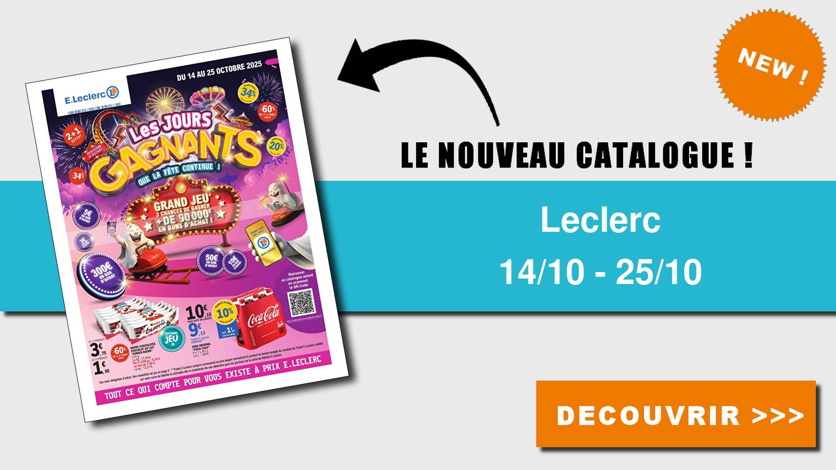 Catalogue du 14 au 25 octobre 2025