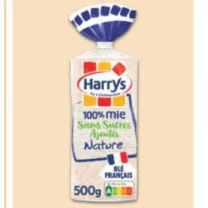 Pain de Mie Harrys chez Intermarché (13/11 – 23/11)