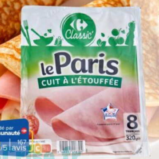 Jambon Carrefour Market (10/11 – 23/11)