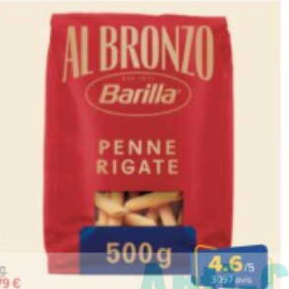 Pâtes Barilla chez Carrefour (11/11 – 24/11)