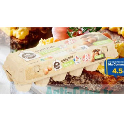 Oeufs LR chez Carrefour Market (10/11 – 23/11)