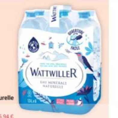 Eau Wattwiller chez Carrefour Market (10/11 – 23/11)