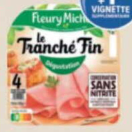 Jambon Fleury Michon chez Carrefour (18/11 – 01/12)
