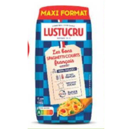 Pâtes Lustucru chez Intermarché (13/11 – 23/11)