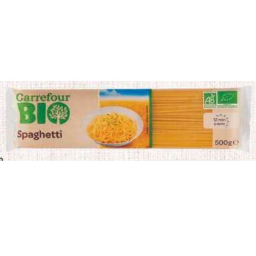 Pâtes Bio chez Match (12/11 – 23/11)