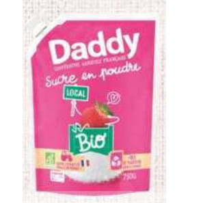 Sucre Bio Daddy chez Match (12/11 – 23/11)