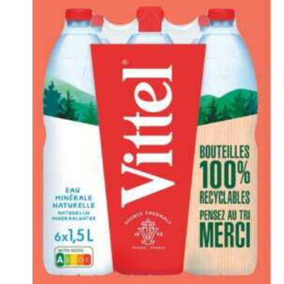 Eau Vittel chez Match (12/11 – 23/11)