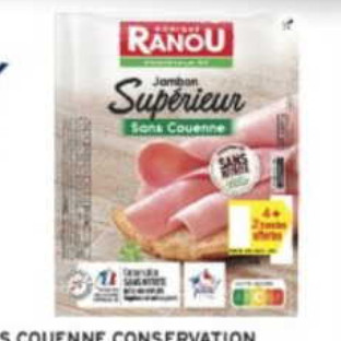 Jambon Monique Ranou chez Intermarché (13/11 – 23/11)