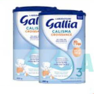 Lait Infantile Gallia chez Auchan (12/11 – 23/11)