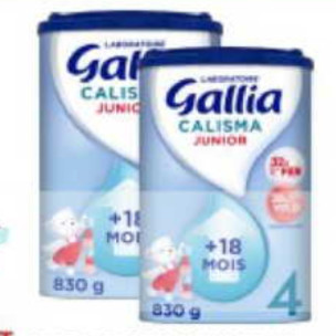 Lait Infantile Junior Gallia chez Auchan (12/11 – 23/11)