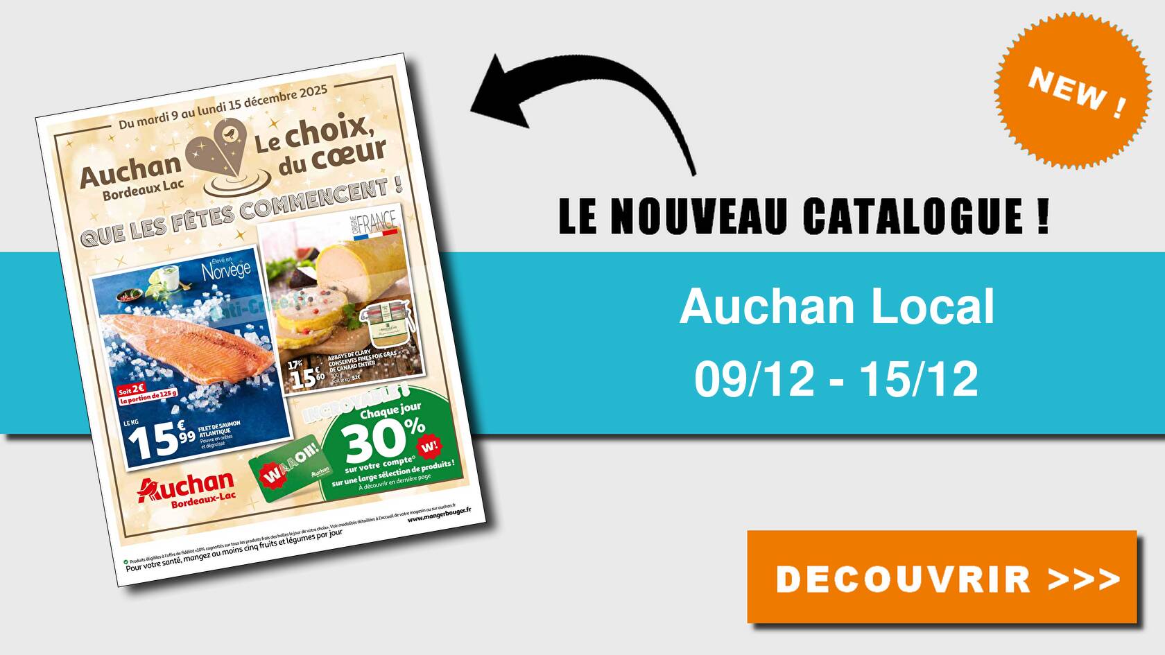 Catalogue Auchan Lac