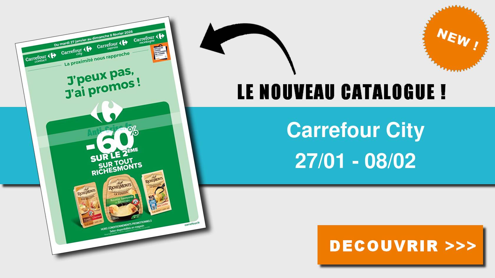 Catalogue du 27 janvier au 08 f&eacute;vrier 2026