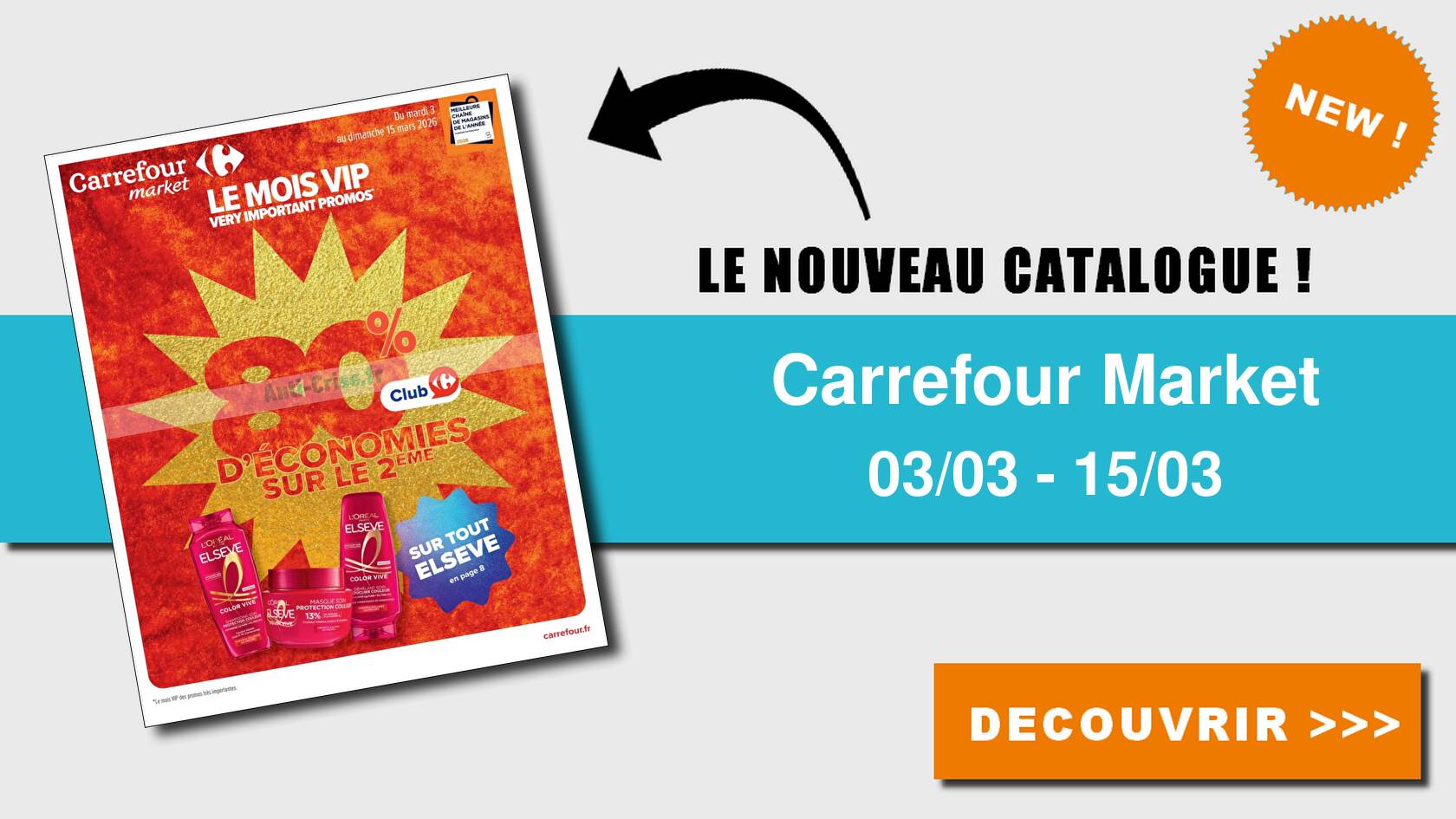 Catalogue du 03 au 15 mars 2026