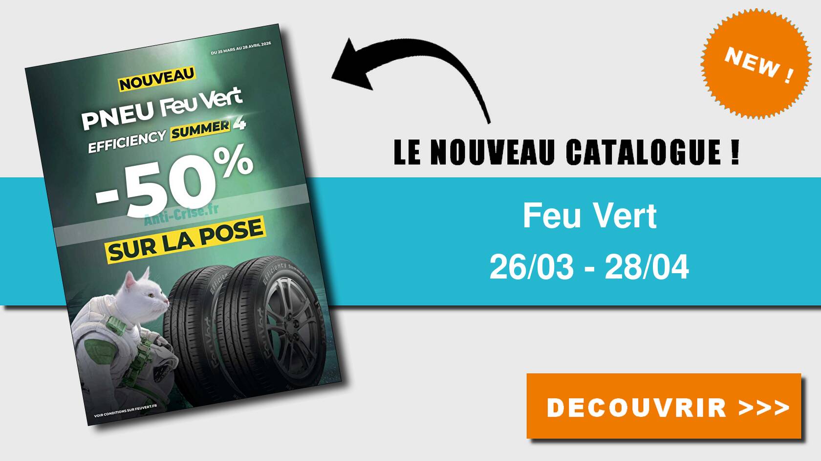 Catalogue du 26 mars au 28 avril 2026