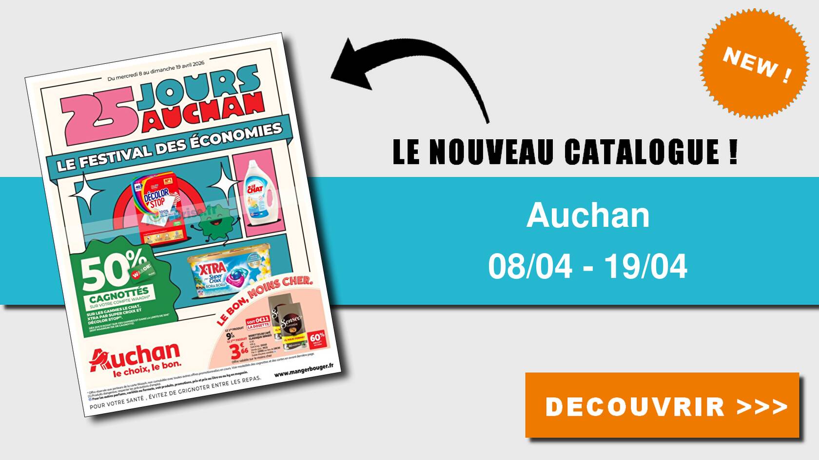 Catalogue du 08 au 19 avril 2026