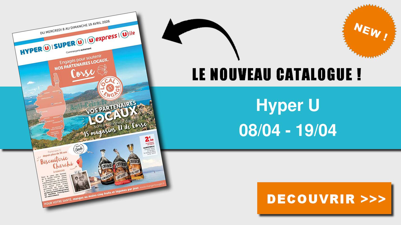 Catalogue du 08 au 19 avril 2026