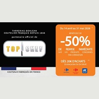 Carrefour & Carrefour Market : 50% sur TOP CHEF dès 20€ d&rsquo;achat (14/04 – 31/05)