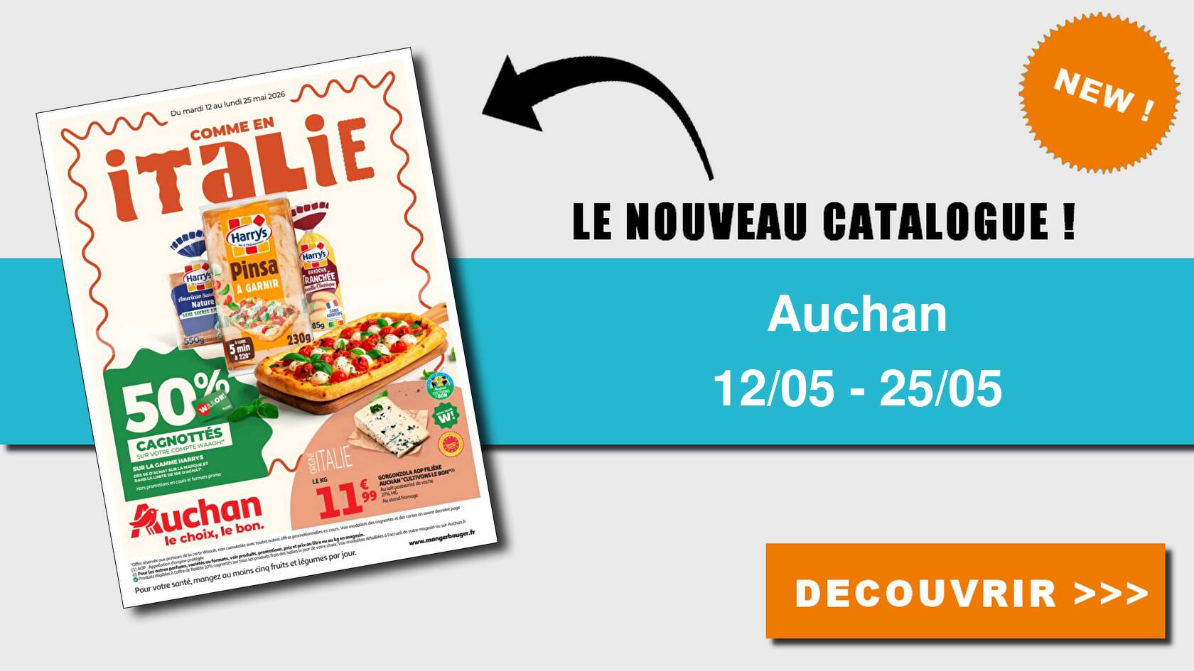 Catalogue du 12 au 25 mai 2026