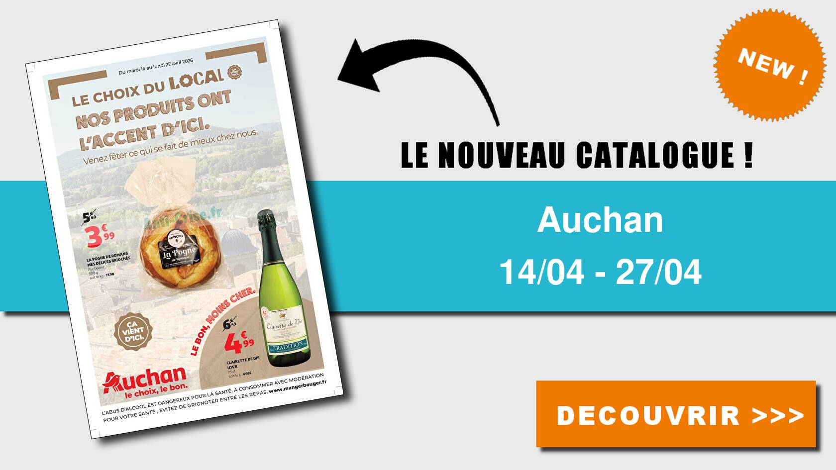 Catalogue du 14 au 27 avril 2026