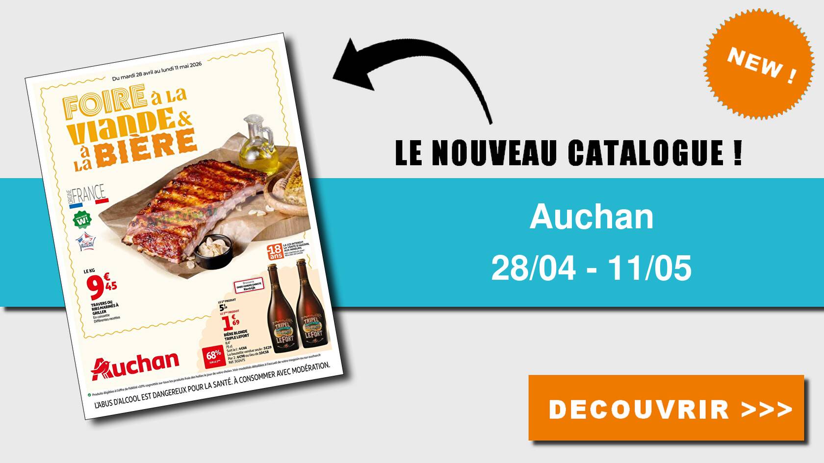 Catalogue du 28 avril au 11 mai 2026