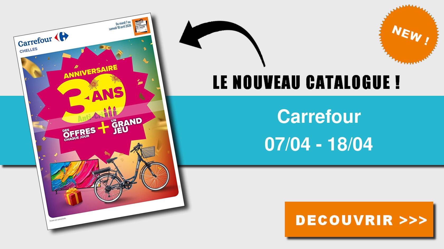 Catalogue du 07 au 18 avril 2026