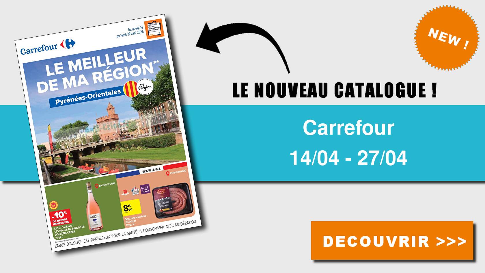 Catalogue du 14 au 27 avril 2026