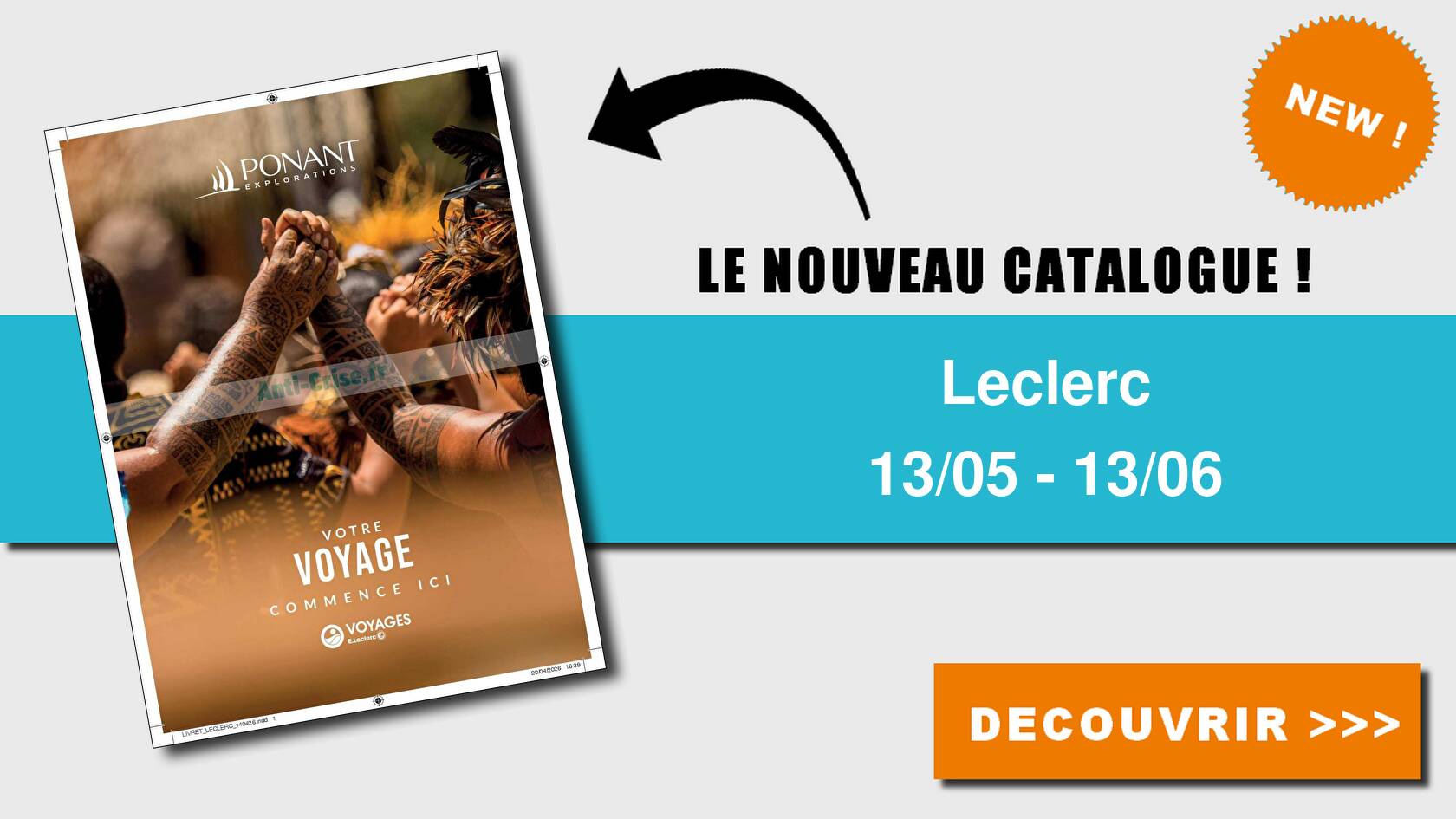Catalogue du 13 mai au 13 juin 2026