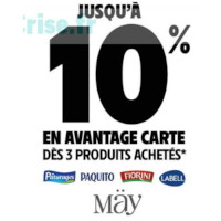 Intermarché : Jusqu&rsquo;à 10% tous les Jours sur les Marques Pâturages, PAQUITO, FIORINI, LABELL & Mäy