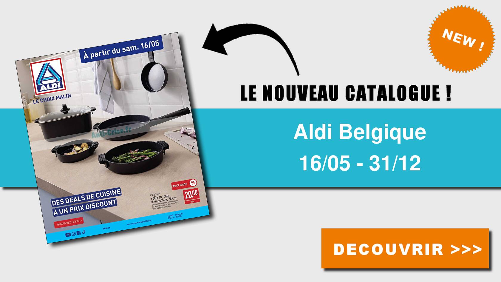 Catalogue du 16 mai au 31 d&eacute;cembre 2026