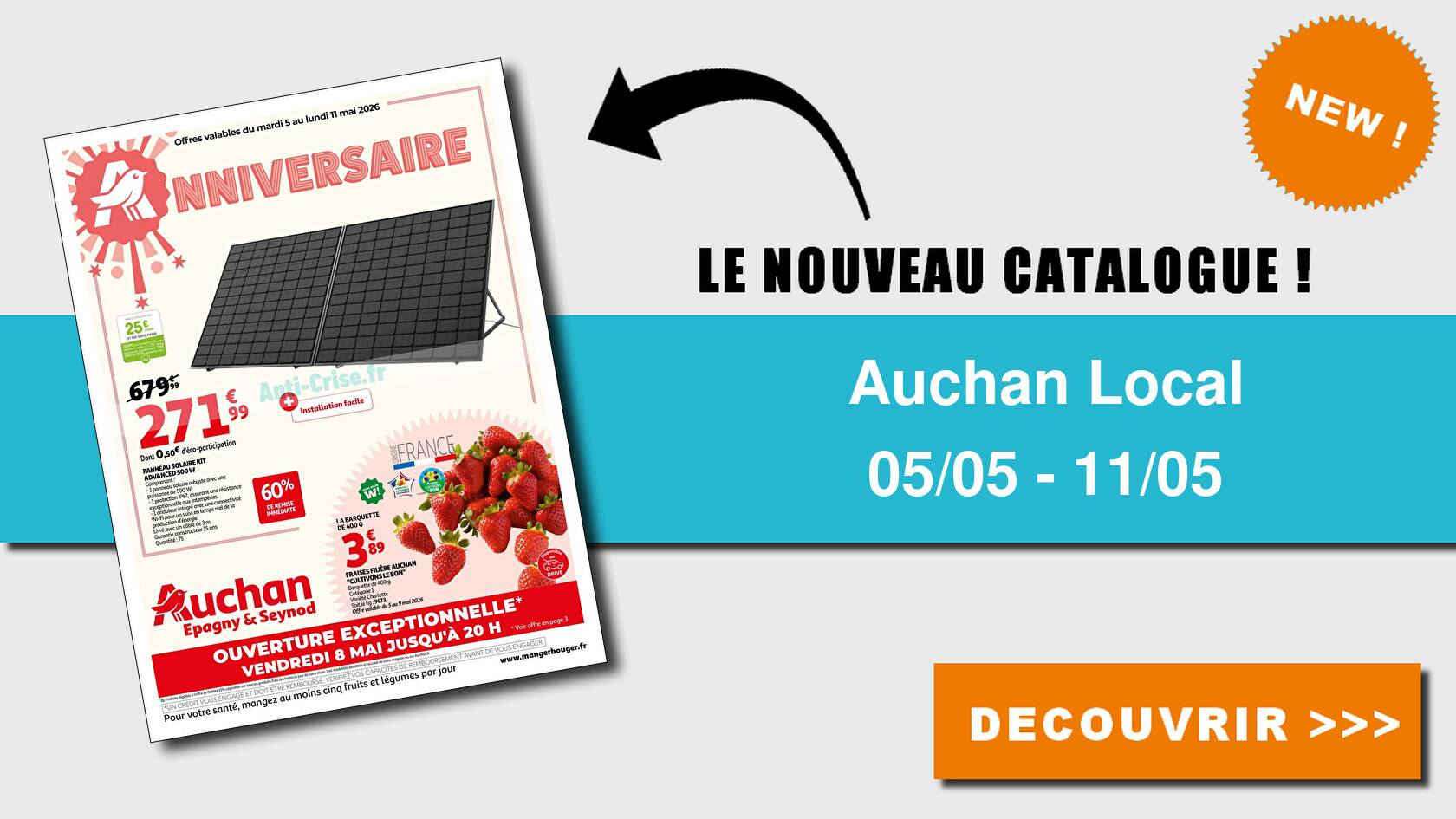 Catalogue du 05 au 11 mai 2026