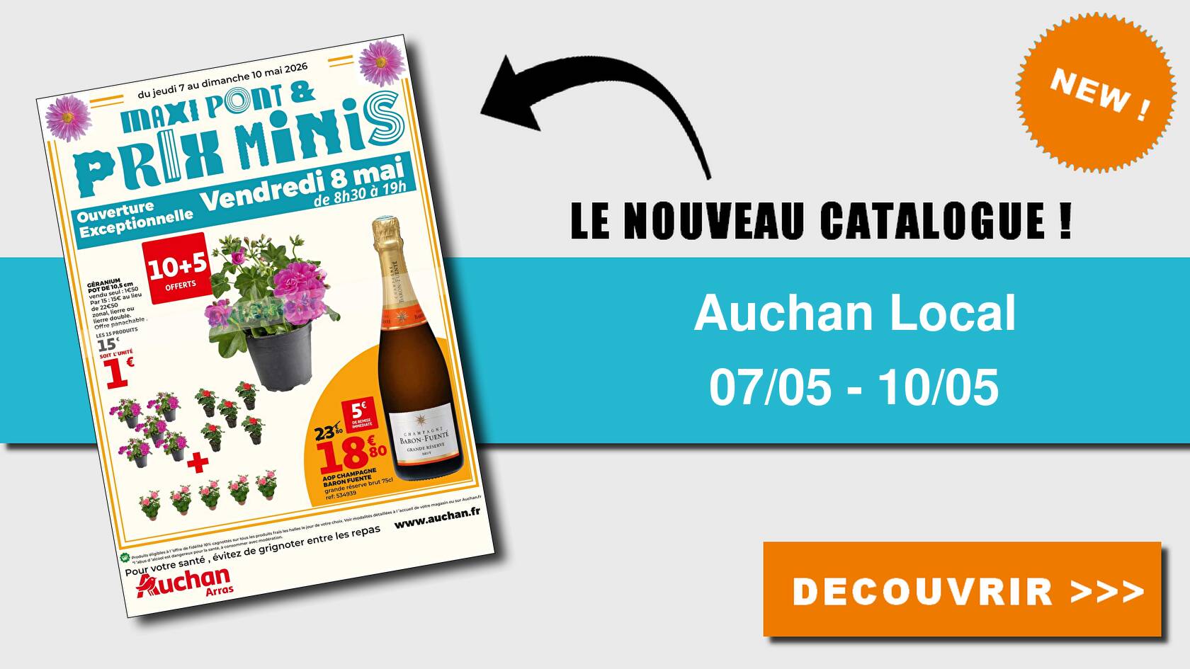 Catalogue du 07 au 10 mai 2026
