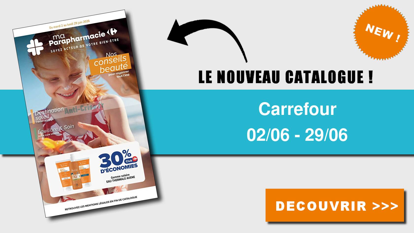 Catalogue du 02 au 29 juin 2026