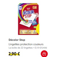 Lingettes DECOLOR STOP (partout)