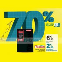 Magasins U : 70% de remise fidélité sur Agenda l&rsquo;Etudiant (07/07 – 09/08)