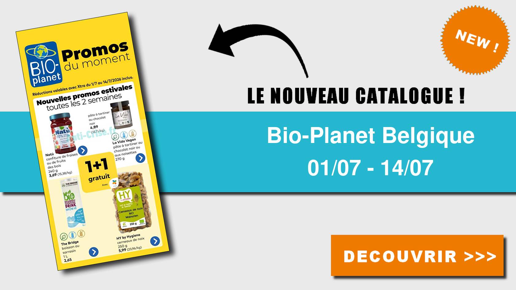 Catalogue du 01 au 14 juillet 2026