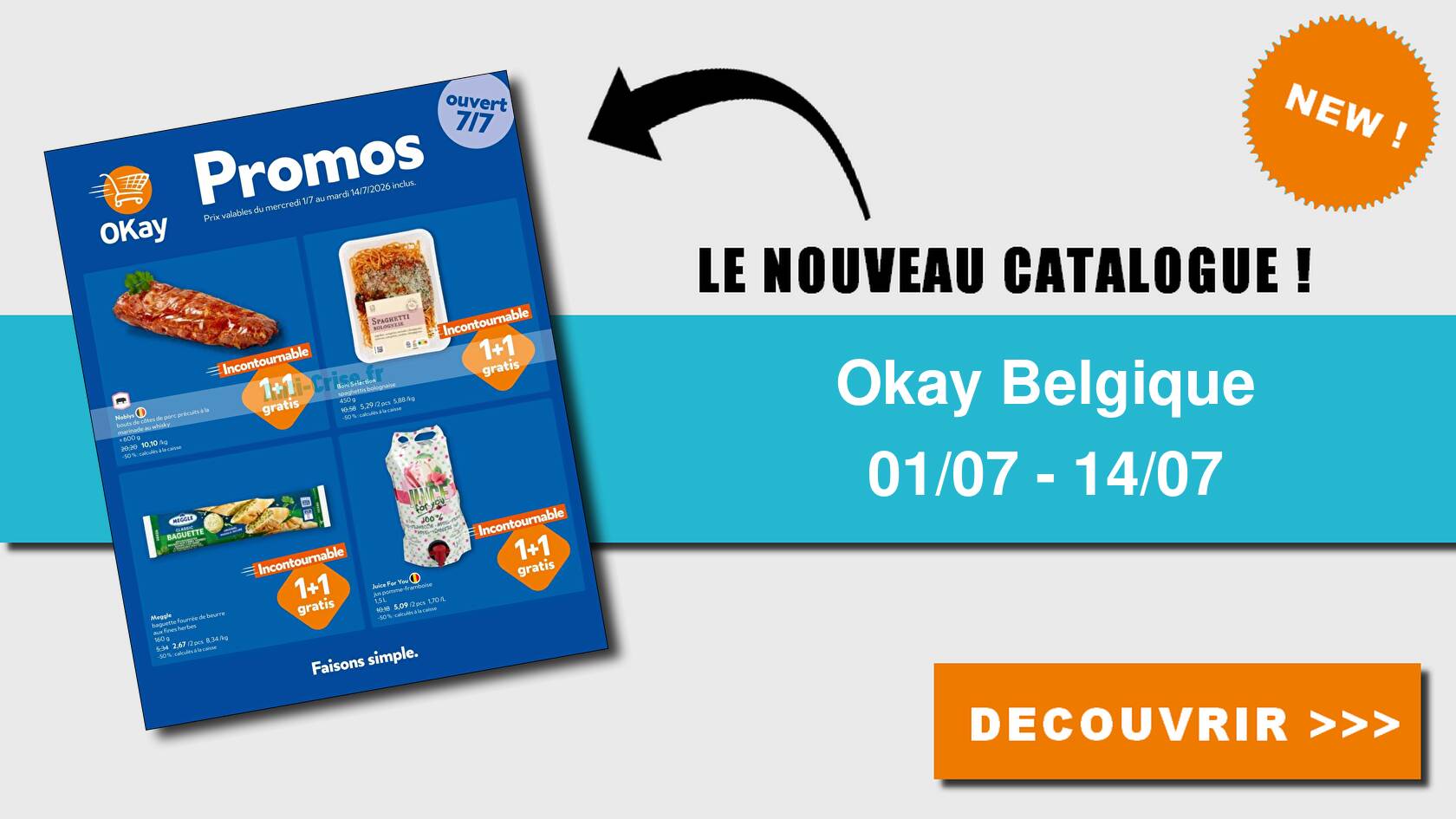 Catalogue du 01 au 14 juillet 2026