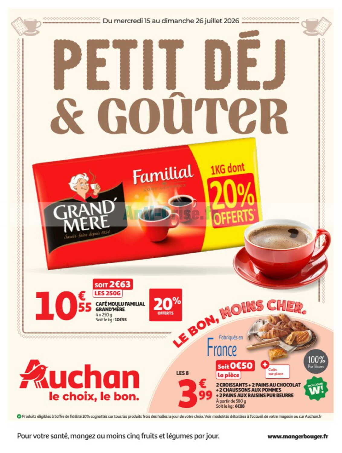 Catalogue Auchan du 15 au 26 juillet 2026
