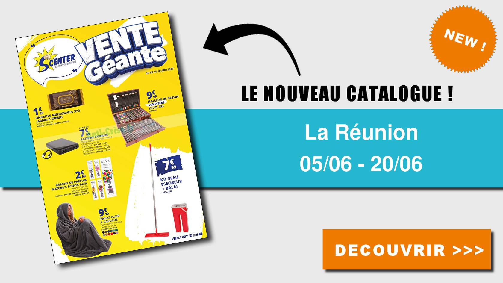 Catalogue du 05 au 20 juin 2026