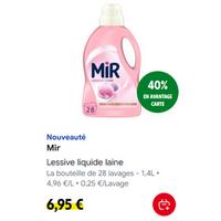 Lessive Liquide MIR chez Intermarché – Drive