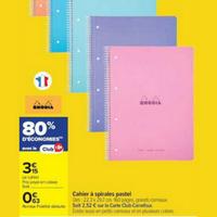 Carrefour : 80% sur Cahier Pastel RHODIA (11/08 – 31/08)