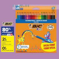 Carrefour : 80% sur Crayons de couleur BiC Kids (11/08 – 31/08)