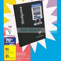 Carrefour Market : 70% sur Agenda scolaire Studyrama (28/07 – 09/08)