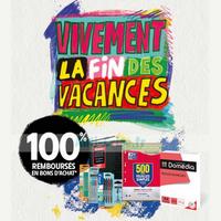 Intermarché : Fournitures scolaires 100% remboursées en Bons d&rsquo;achat (04/08 – 06/09)