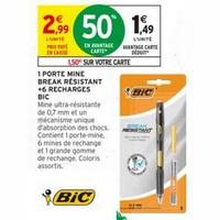 Intermarché : 50% sur Porte-mine Break Résistant BiC (04/08 – 06/09)