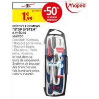 Intermarché : 50% sur Coffret Compas Maped (04/08 – 06/09)