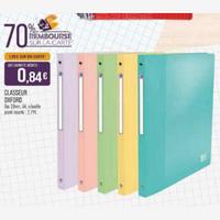 Match : 70% sur Classeur pastel Oxford (04/08 – 16/08)