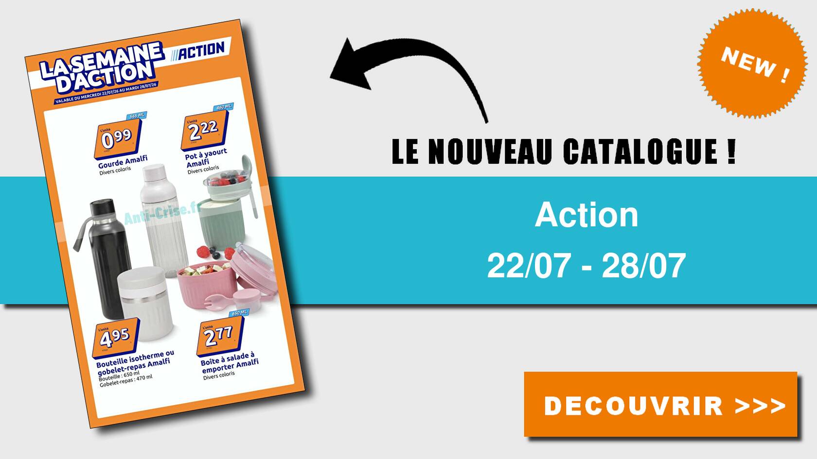 Catalogue du 22 au 28 juillet 2026