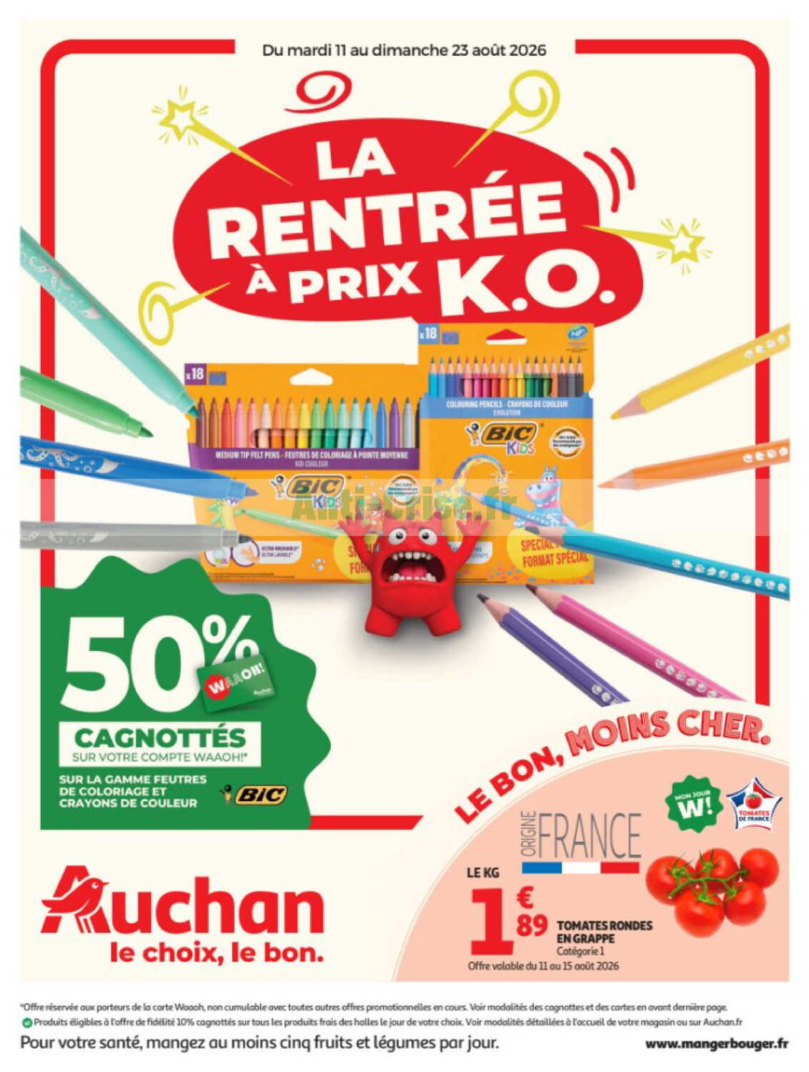 Catalogue Auchan du 11 au 23 août 2026
