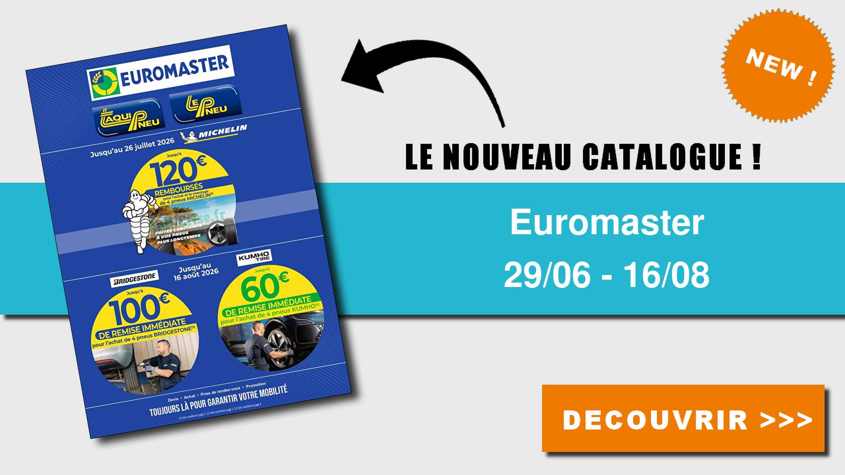 Catalogue du 29 juin au 16 ao&ucirc;t 2026