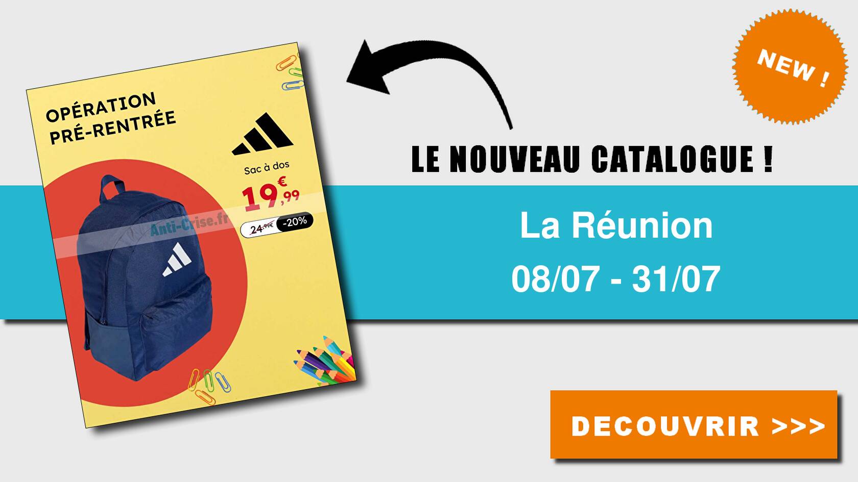 Catalogue du 08 au 31 juillet 2026